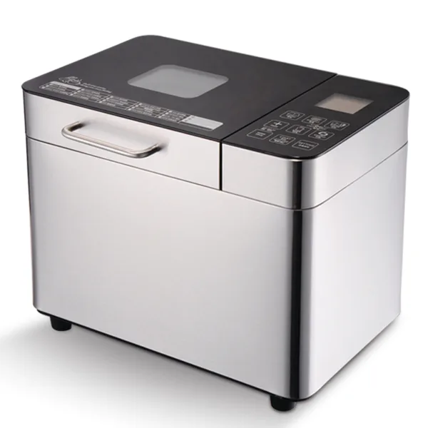 29-in-1 Bread Machine, Stainless Steel Breadmaker with Recipes Wheat Bread Making Machine