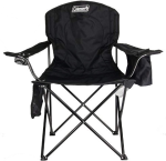 GGUW Coleman Portable Camping Chair with 4-Can Cooler