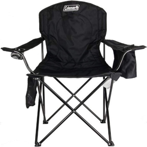 GGUW Coleman Portable Camping Chair with 4-Can Cooler