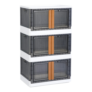 GGUW Storage Bins with Lids - Collapsible Storage Bins