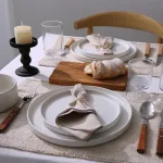 Plates and Bowls Set, 12 Pieces Dinnerware Sets, Dishes Set for 4, White